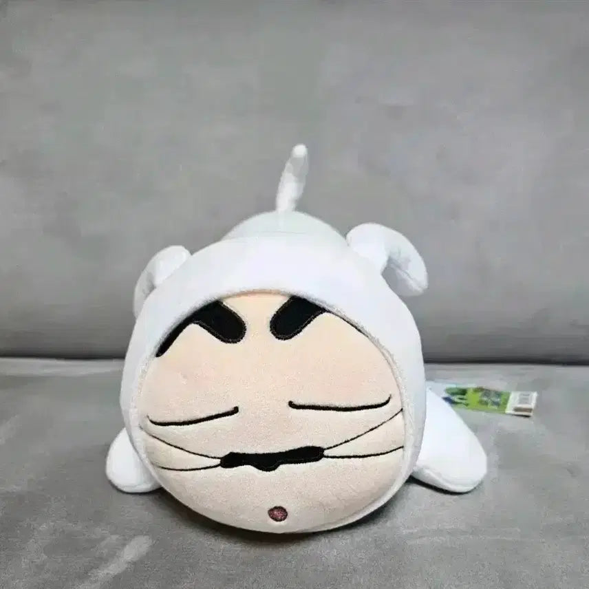 [BUNJANG] Crayon Shin-chan Snow White Shiroi Mochy Cushion 30cm / 정품 짱구는못말려 흰둥이 짱구 바디 모찌 쿠션 30cm