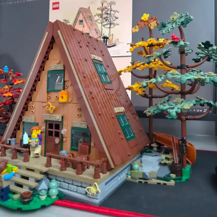 [BUNJANG] LEGO Ideas A-Frame Cabin 21338 / 레고 아이디어스 A자형 오두막 21338