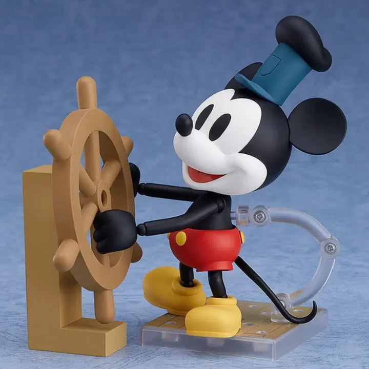 [BUNJANG] Disney Steamboat Willie Mickey Mouse Nendoroid (Simple Unboxing, Excellent Condition) / 디즈니 증기선 윌리 미키마우스 넨도로이드 (단순개봉 양품)