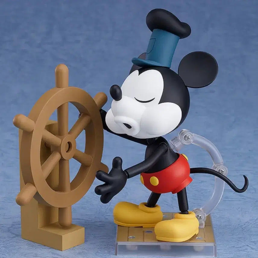 [BUNJANG] Disney Steamboat Willie Mickey Mouse Nendoroid (Simple Unboxing, Excellent Condition) / 디즈니 증기선 윌리 미키마우스 넨도로이드 (단순개봉 양품)