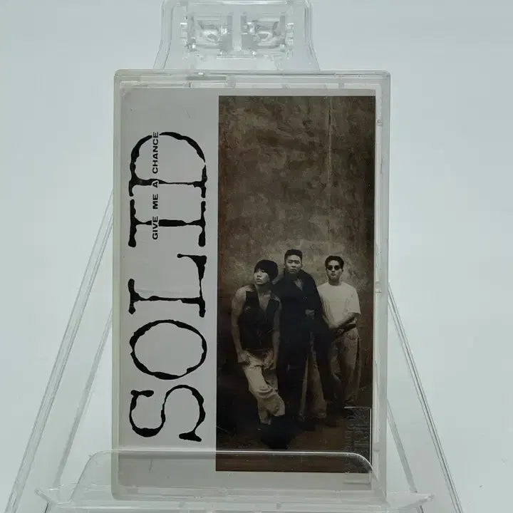 [BUNJANG] Solid 1st Album - Give Me A Chance Cassette Tape / [카세트 테이프] 솔리드 1집 - Give Me A Chance