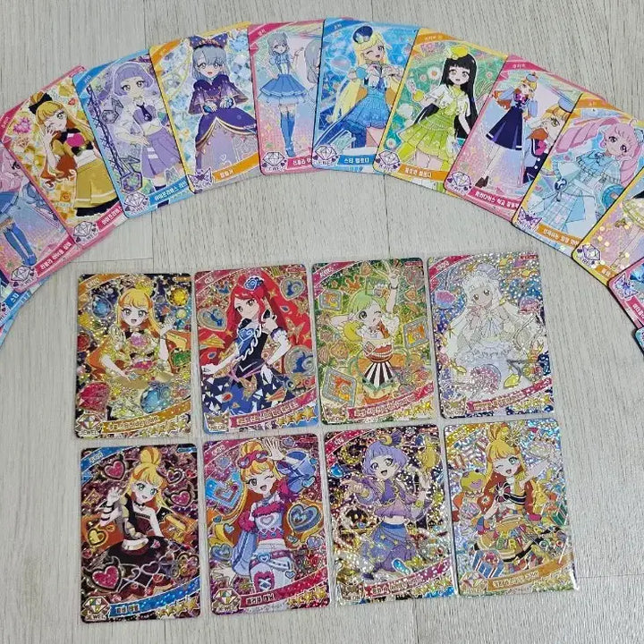 [BUNJANG] Ai-Pri Ring 1st Edition Juriya Jewel, Fever Devil 4-Star Cards Bundle Set / 아이프리 링1탄 주리아 주얼, 피버데빌 등 4성 8장 판매