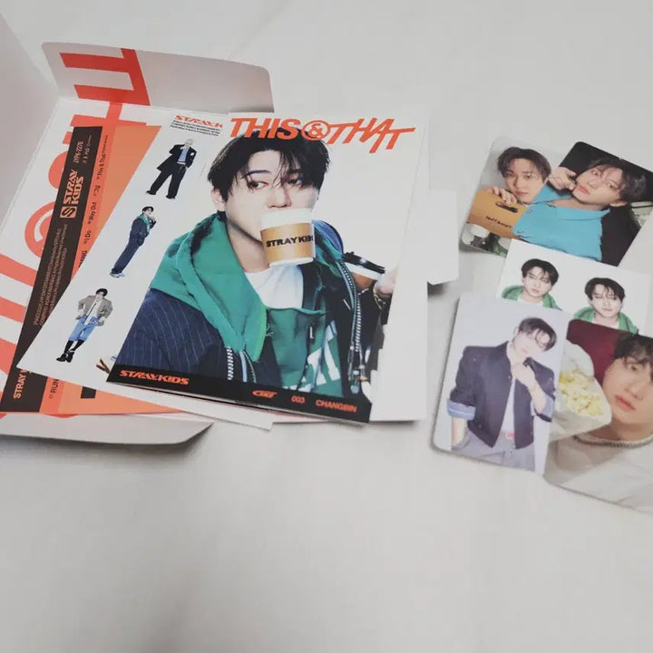 [BUNJANG] Stray Kids Changbin This &amp; That Fans LP Split Set / 창빈 세트/ 스트레이키즈 디스앤댓 개인반 &amp; 앤드버전 팬즈 엘피 분철 lp fans this&amp;that