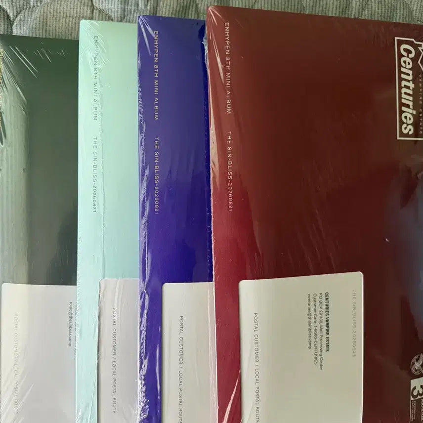 [BUNJANG] ENHYPEN Mini Album Vol. 8 THE SIN:BLISS (Engine Version) - Sealed Bundle Set / 엔하이픈 THE SIN:BLISS 미니 8집 엔진반 미개봉 앨범 양도