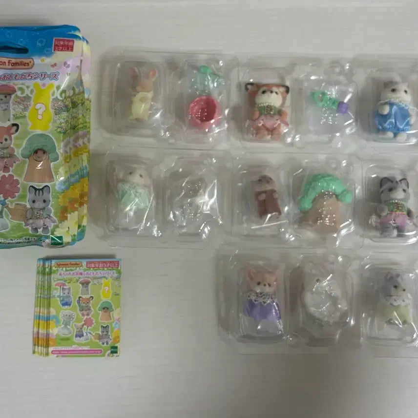 [BUNJANG] Sylvanian Families Blind Bag Flower Garden Full Set (8 Types) / 실바니안 블라인드백 꽃밭 8종 풀세트 미개봉