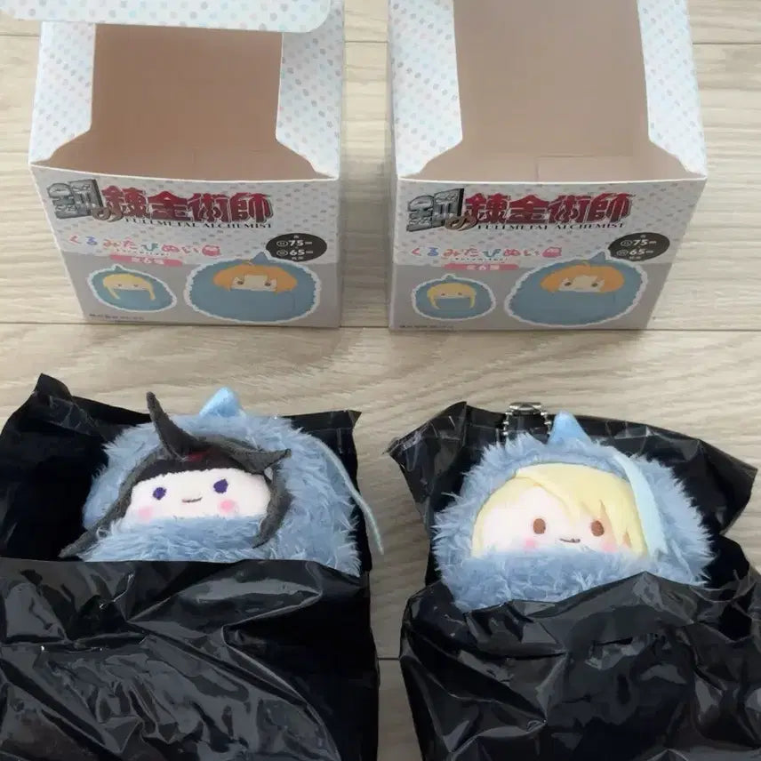 [BUNJANG] Fullmetal Alchemist Envy &amp; Riza Hawkeye Plush Doll Bundle Set / [일괄 판매] 강철의 연금술사 타피누이 인형 단순 개봉 확인 엔비 리자 에드워드