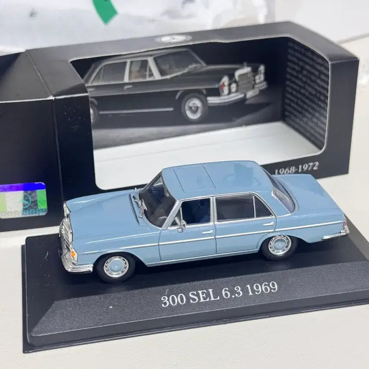 [BUNJANG] 1969 Mercedes-Benz 300 SEL 6.3 1:43 Diecast Model Car / 벤츠 300 SEL 6.3 1969 모델카 다이캐스트