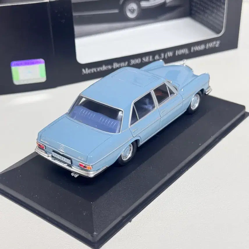 [BUNJANG] 1969 Mercedes-Benz 300 SEL 6.3 1:43 Diecast Model Car / 벤츠 300 SEL 6.3 1969 모델카 다이캐스트