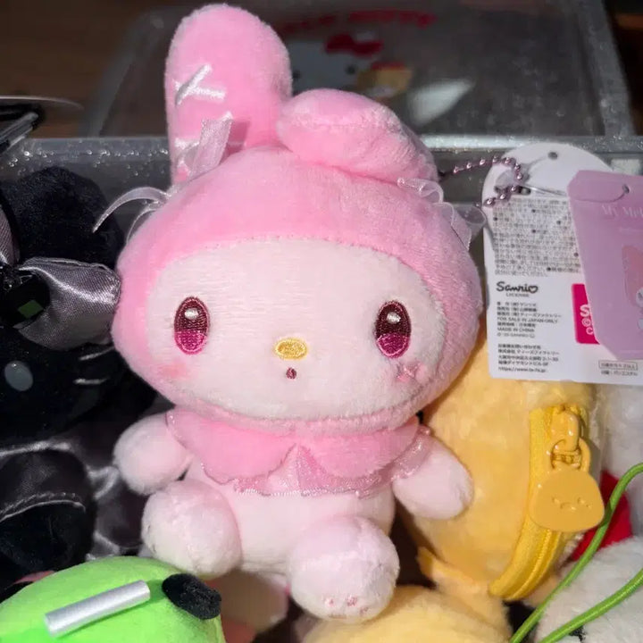 [BUNJANG] Sanrio My Melody Balletcore Mascot Plush Keychain / 마멜 마이멜로디 발레코어 마스코트 인형키링