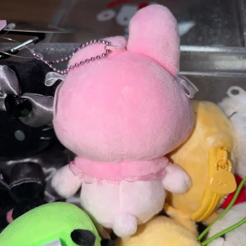 [BUNJANG] Sanrio My Melody Balletcore Mascot Plush Keychain / 마멜 마이멜로디 발레코어 마스코트 인형키링