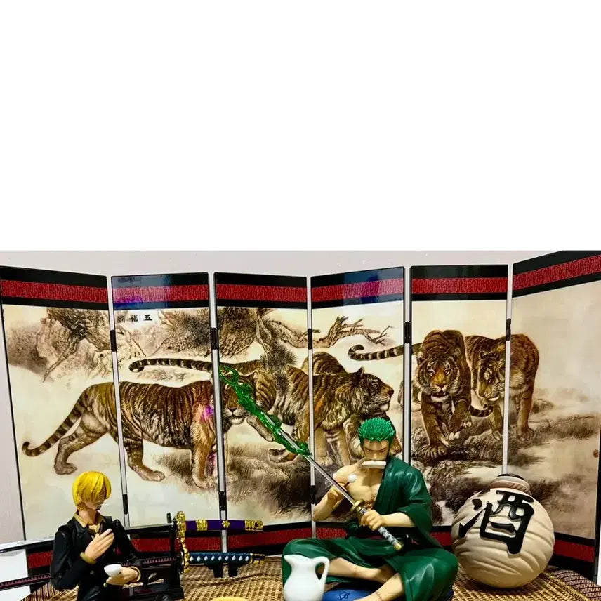 [BUNJANG] Pop Soc Roronoa Zoro Figure (One Piece) Diorama Full Set - Sealed / pop soc 롤로노아 조로 피규어 원피스 피규어 미개봉 디오라마 풀세트
