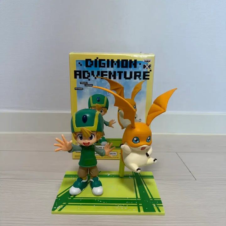 [BUNJANG] Digimon Adventure Takeru &amp; Tailmon, Takeru &amp; Terriermon Figure Set / 디지몬 어드벤처 피규어 리키&amp;파닥몬, 타케루 &amp; 테리어몬