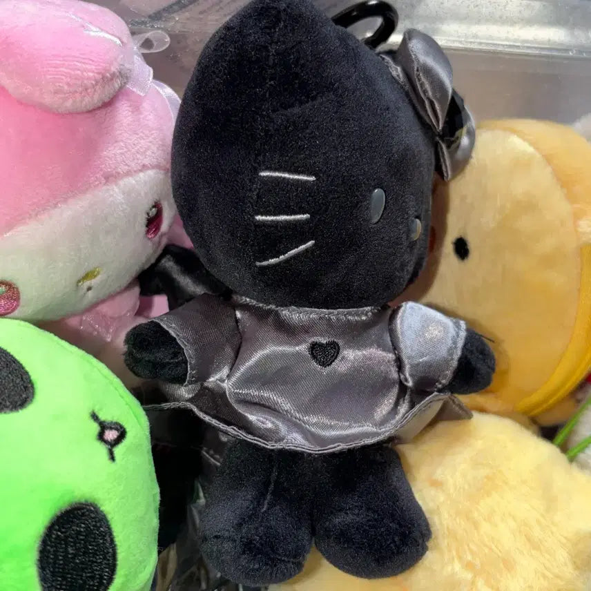 [BUNJANG] Hello Kitty Black Angel Mascot Doll Keyring / 헬로키티 블랙엔젤 마스코트 인형키링