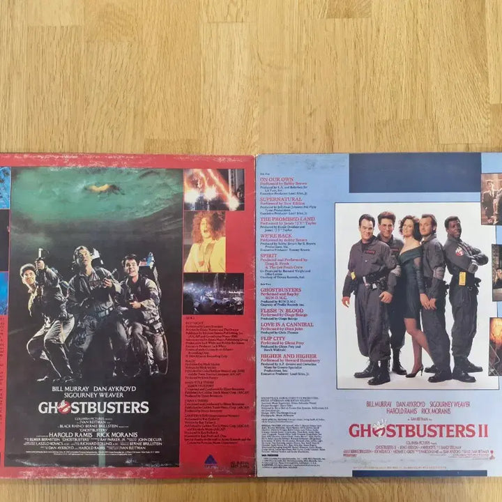 [BUNJANG] Ghostbusters Original Soundtrack LP Set (2 Variants) / [OST] Ghostbusters 1,2 LP 2종