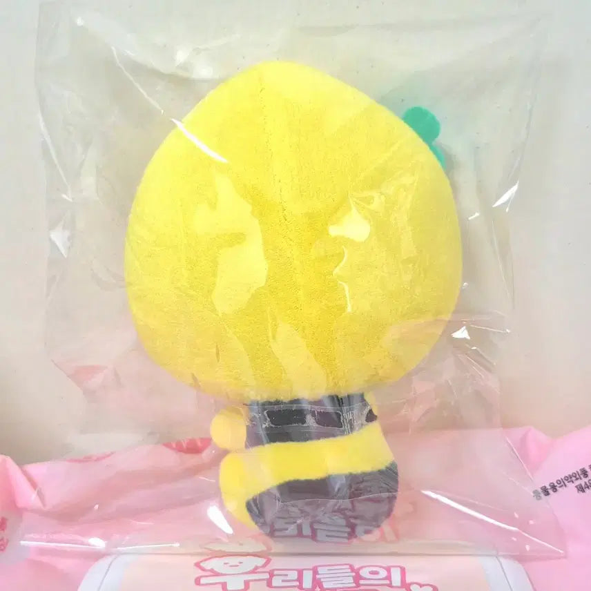 [BUNJANG] Vintage Water Drop Character Shizuku Friend Bee Mascot Plush Doll / 고전 빈티지 물방울 캐릭터 시즈쿠 친구 꿀벌 마스코트 인형