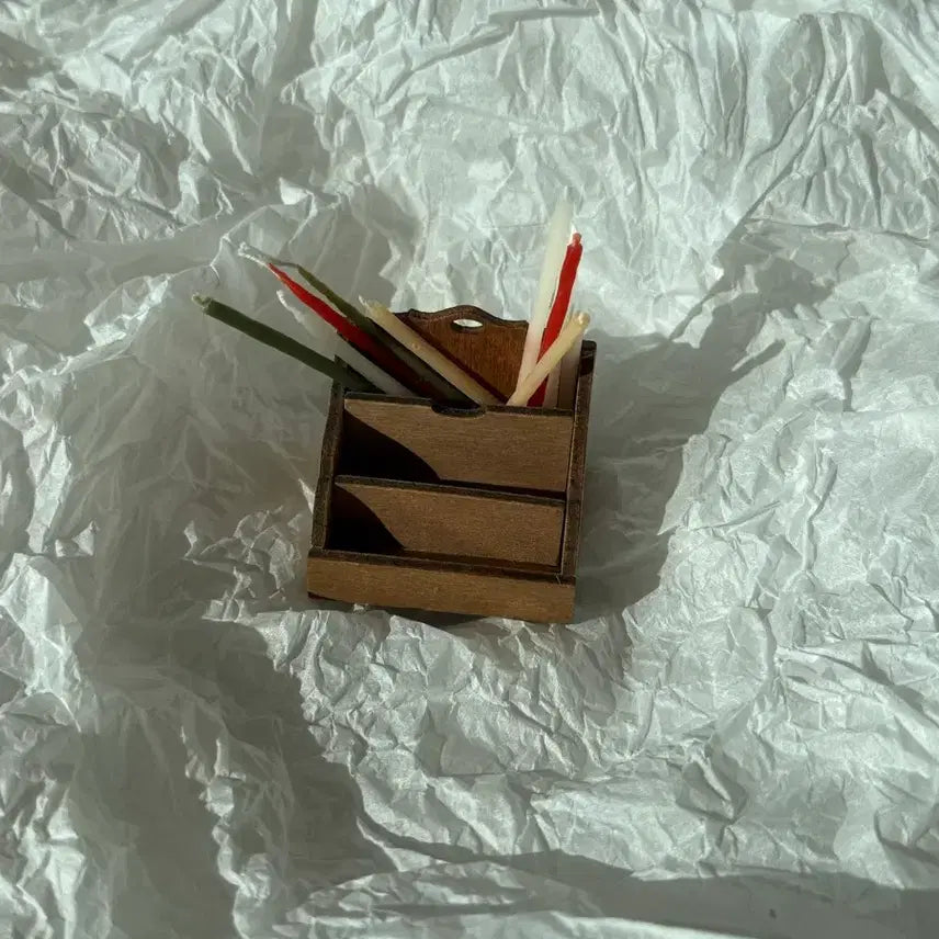 [BUNJANG] Vintage Miniature Wood Rack / 빈티지 미니어처 우드 랙