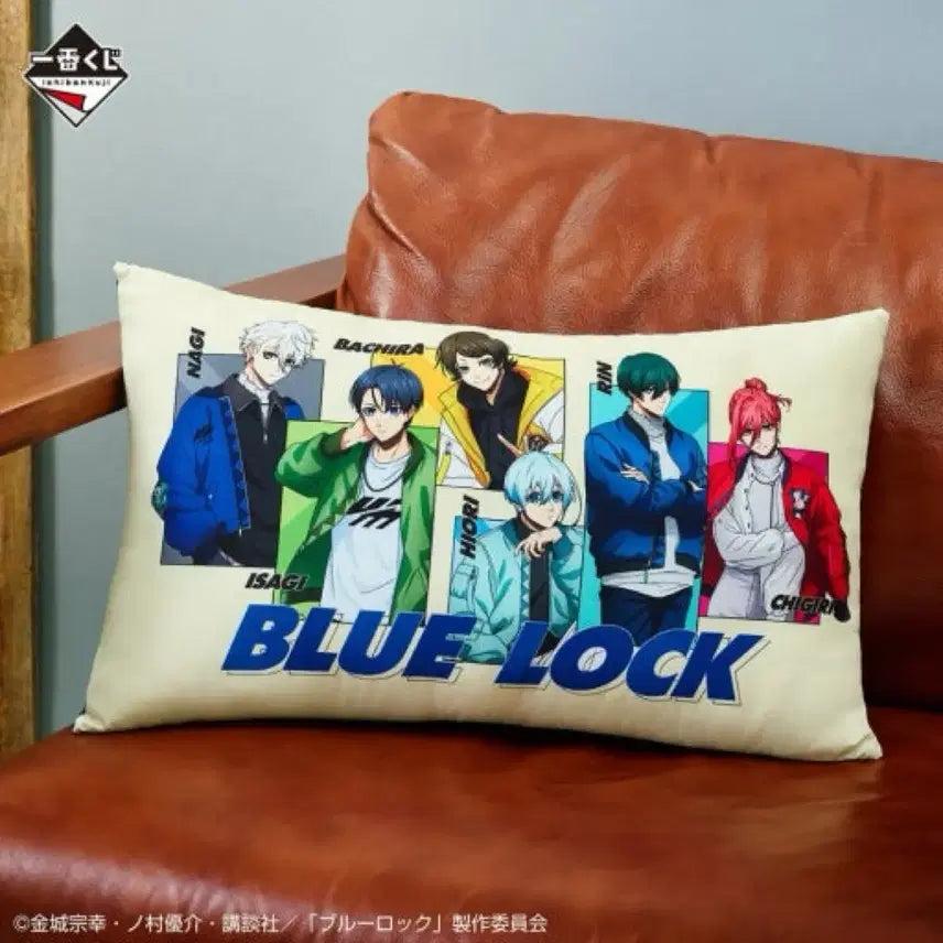 [BUNJANG] Blue Lock "Kuji" Cushion (Isagi, Bachira, Chigiri, Nagi) / 블루록 쿠지 쿠션