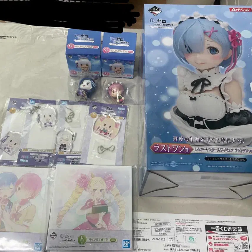 [BUNJANG] Re:Zero Rem Bust Figure (Sealed) / 미개봉 리제로 렘 흉상
