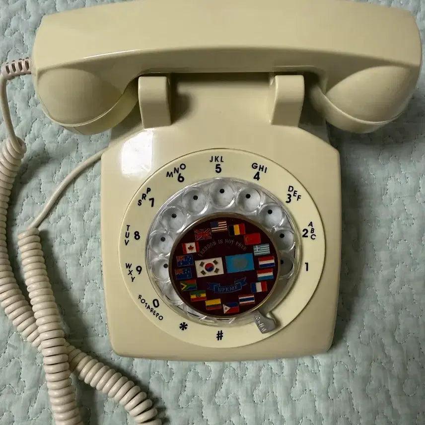 [BUNJANG] Vintage Rotary Dial Telephone / 옛 다이얼 전화기