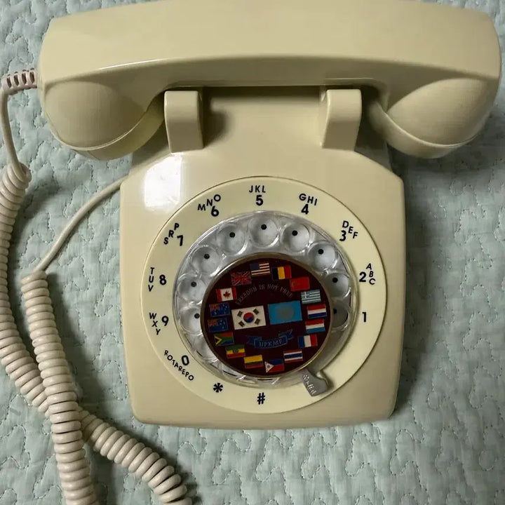 [BUNJANG] Vintage Rotary Dial Telephone / 옛 다이얼 전화기