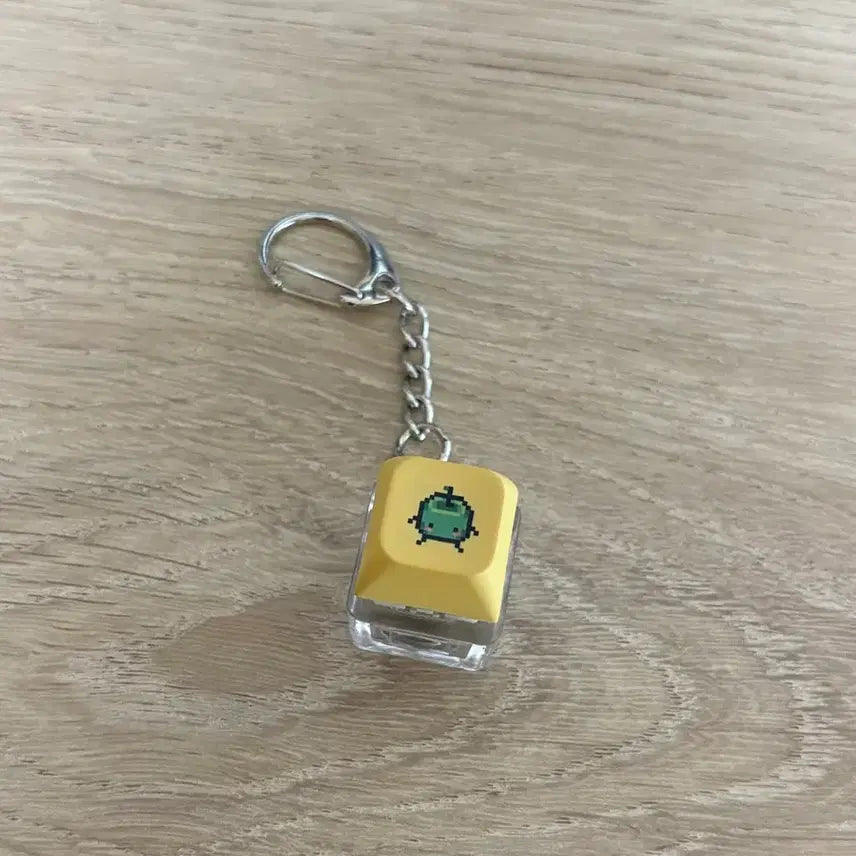 [BUNJANG] Stardew Valley Junimo Keycap Keyring / 팬게이머 특전 키캡 키링 스타듀밸리 주니모