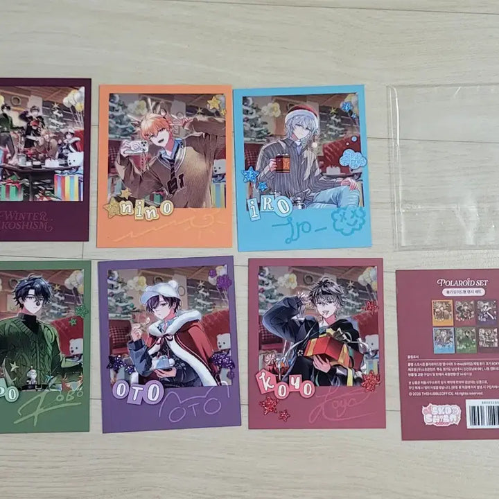 [BUNJANG] Scochism Winter Popup X-mas Polaroid Postcard Set / 스코시즘 겨울팝업 X-mas 폴라로이드형 엽서세트
