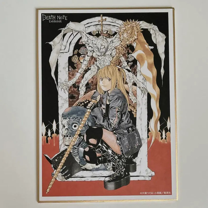 [BUNJANG] Death Note Misa Amane Original Drawing Shikishi / 데스노트 미사 원화 색지 양도