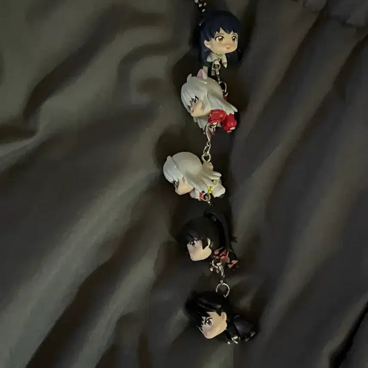 [BUNJANG] Inuyasha Gachapon Figurines Set / 이누야샤 대롱가챠 5종 일괄