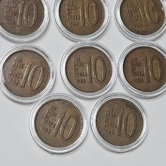 [BUNJANG] 1966 First Edition 10 Won Coin / 66년10원최초발행 10개