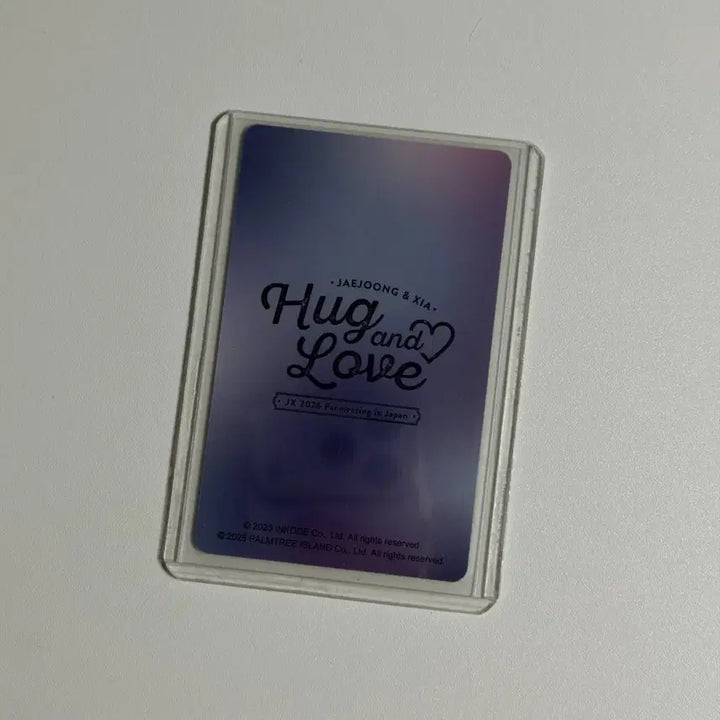 [BUNJANG] Kim Junsu JX Hug&amp;Love Photocard / 김준수 JX Hug&amp;Love 포토카드