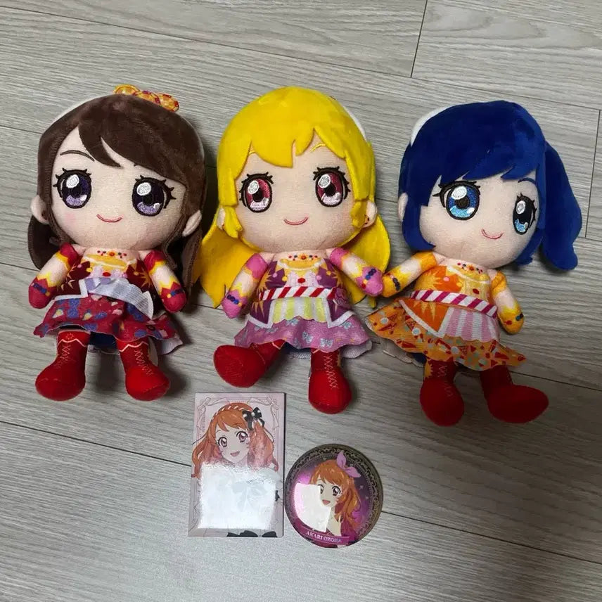 [BUNJANG] Aikatsu Soleil Akari "Nui" Can Badge Bundle Set / 아이카츠 솔레이유 누이 아카리 캔뱃지 일괄 판매