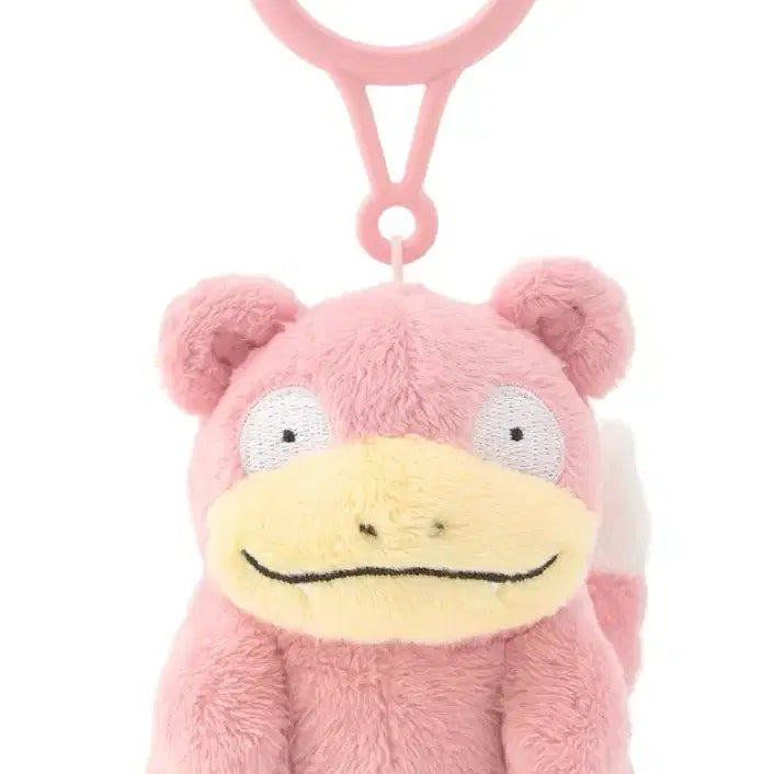 [BUNJANG] Pokemon Slowpoke Carabiner Mascot Plush Keychain / [새상품] 포켓몬스터 야돈 카라비너 마스코트 인형 키링