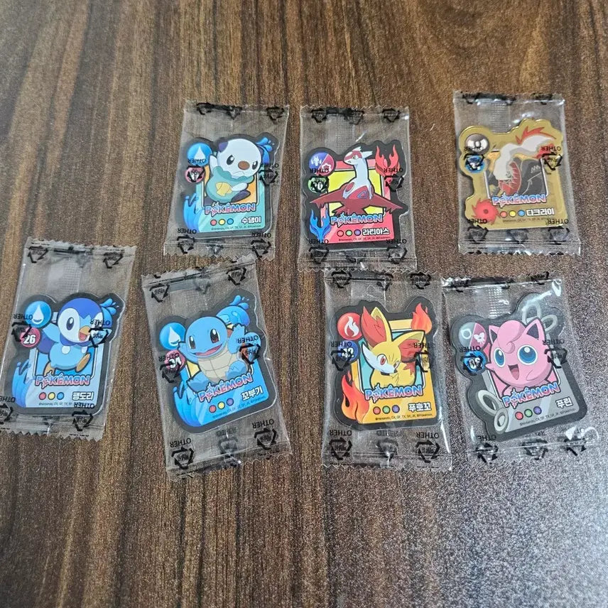 [BUNJANG] Pokemon Choco Chip Cookie Magnet Set / 포켓몬 초코칩 몬스터 쿠키 마그넷 자석 판매/교환