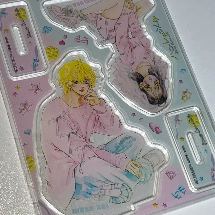 [BUNJANG] Honey Lemon Soda Kai Uka Acrylic Stand / 허니레몬소다 카이우카 아크릴 스탠드