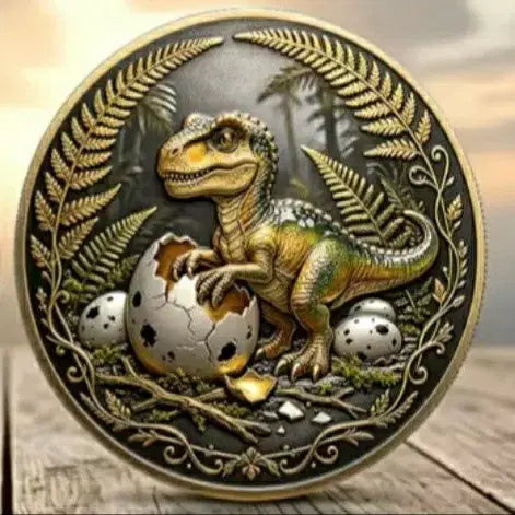 [BUNJANG] Dinosaur Series Color Theme Premium Medal / 소장용 선물용 공룡시리즈 색채테마 고급메달 1점 드립니다