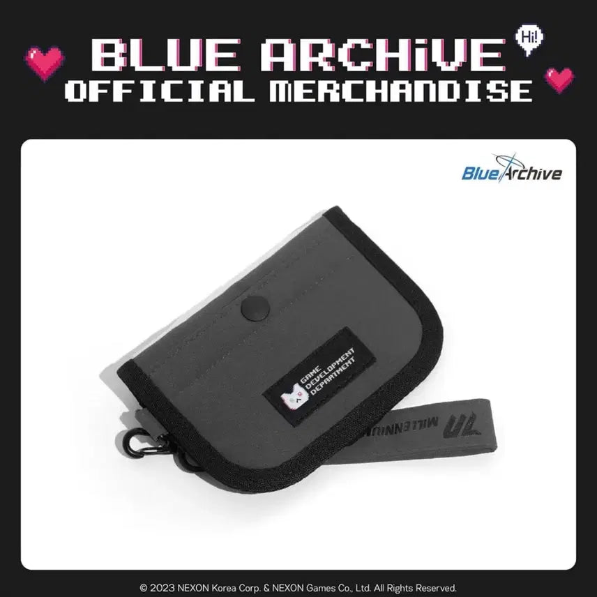[BUNJANG] Blue Archive 2nd Anniversary Game Development Department Card Holder Strap Set / 블루아카이브 2주년 MD 게임개발부 카드지갑 스트랩