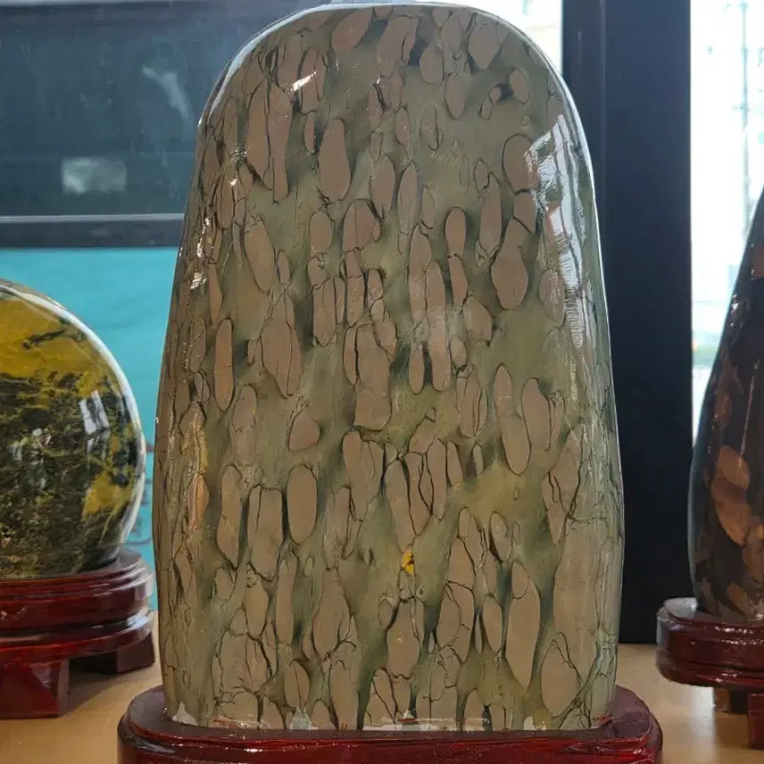[BUNJANG] Gongmyeongsong Flower Stone (18-32cm) / 공명화송 꽃돌 18~32~6~107000