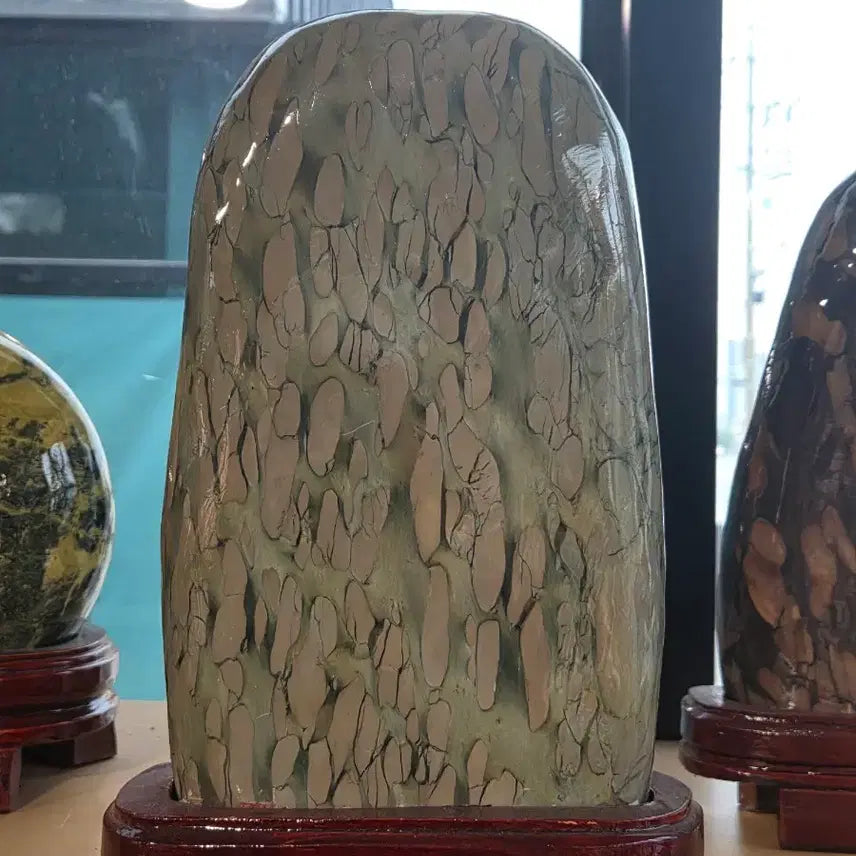 [BUNJANG] Gongmyeongsong Flower Stone (18-32cm) / 공명화송 꽃돌 18~32~6~107000