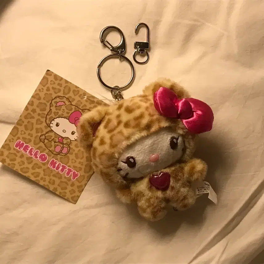 [BUNJANG] Hello Kitty Gyaru Plush Keychain / 헬로 키티 갸루 인형 키링