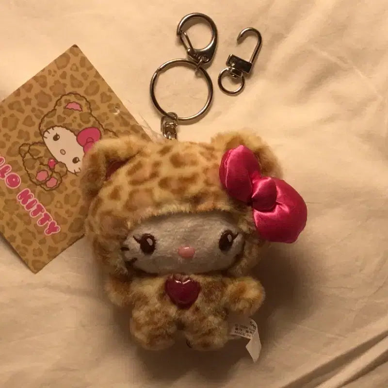 [BUNJANG] Hello Kitty Gyaru Plush Keychain / 헬로 키티 갸루 인형 키링