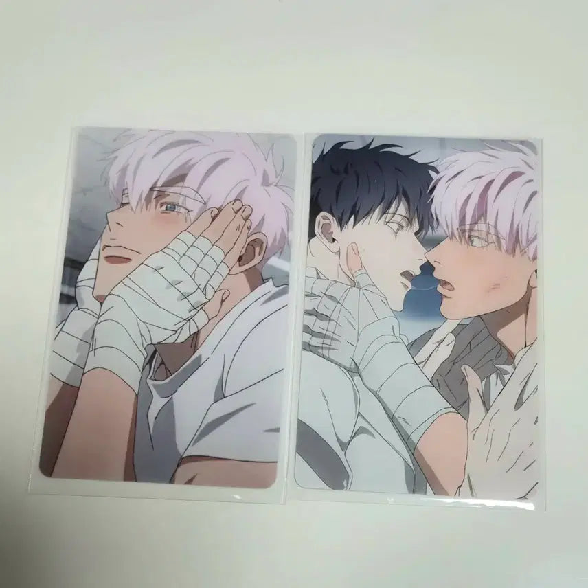 [BUNJANG] Minhyung Double-Sided Photocard 2-Piece Bundle Set / 민용 포토카드 2장 일괄 양도 (양면 포카) 미뇽 레봄 봄툰 미블 투니크 모펀 뿡빵뀨