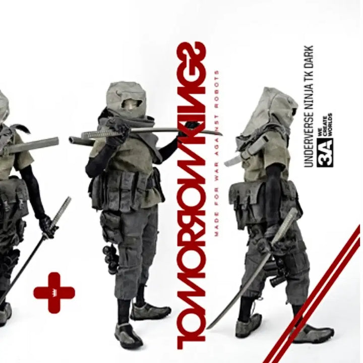 [BUNJANG] ThreeA 1/6 TK Dark Ninja / 3A 1/6 TK Dark Ninja