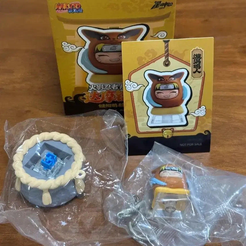 [BUNJANG] Naruto, Sasuke, Sakura Bundle Set Keycaps (Sealed) / [미개봉/일괄] 나루토 키캡(나루토,사스케,사쿠라)