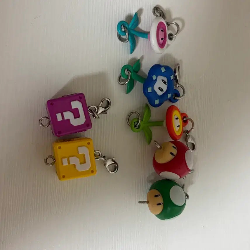 [BUNJANG] Super Mario String Gacha Figures / 슈퍼마리오 줄줄이가챠