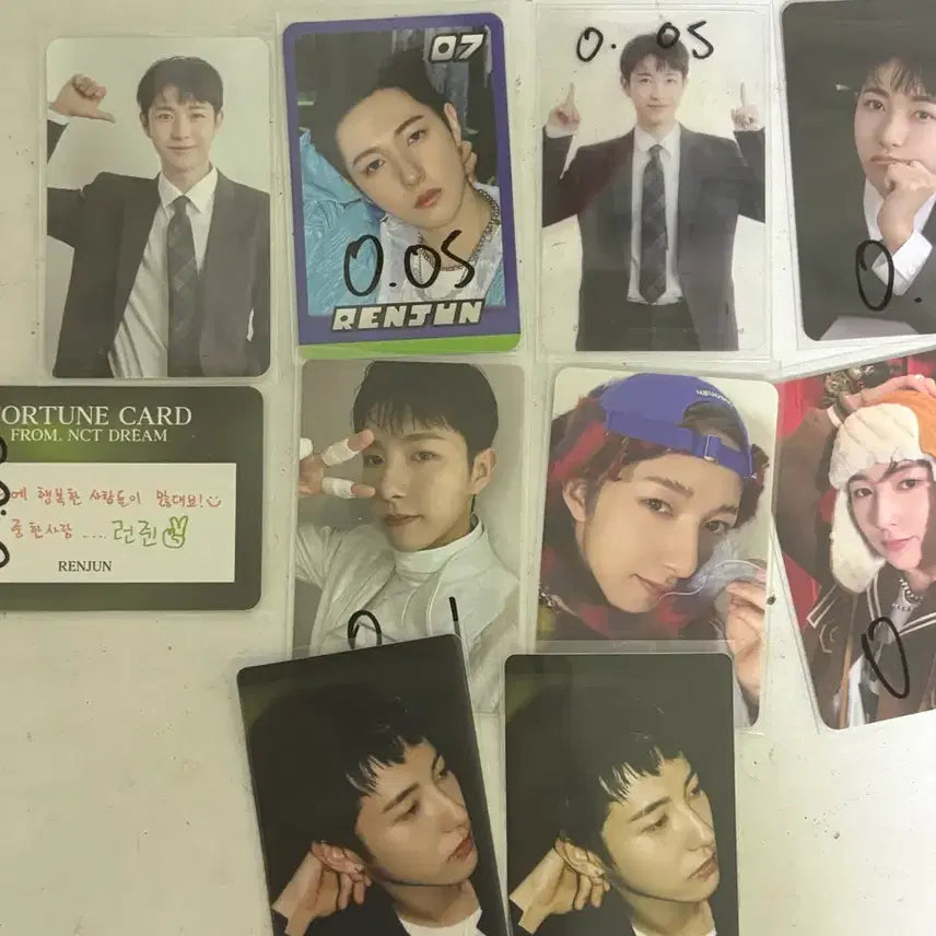 [BUNJANG] NCT DREAM Renjun Photocard Bundle Set / NCT DREAM 런쥔 포토카드 일괄 판매