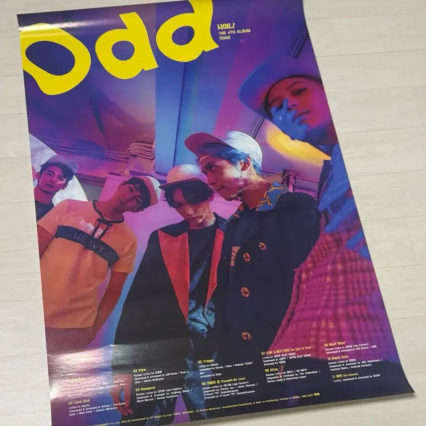 [BUNJANG] SHINee Odd View Poster / 샤이니 odd view 뷰 포스터