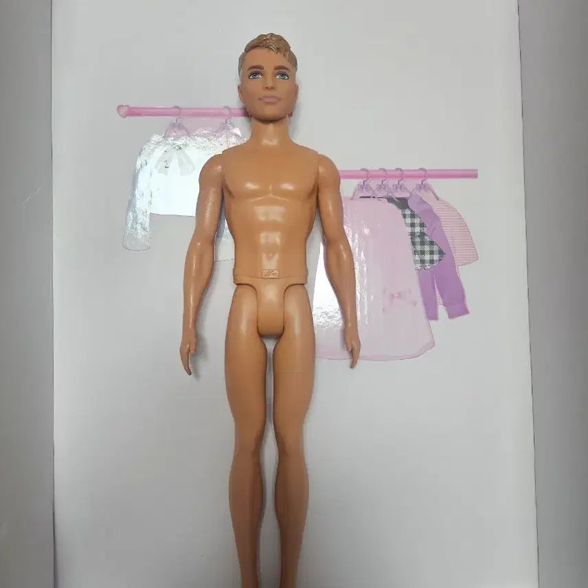 [BUNJANG] Vintage 2016 Barbie Ken Nude Male Doll / 빈티지 2016년 바비 누드 남자인형