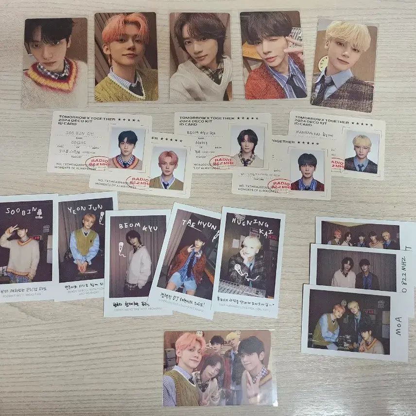 [BUNJANG] TXT 2024 Deco Kit Photocard / 투모로우바이투게더 2024 Deco kit (포카 포함)