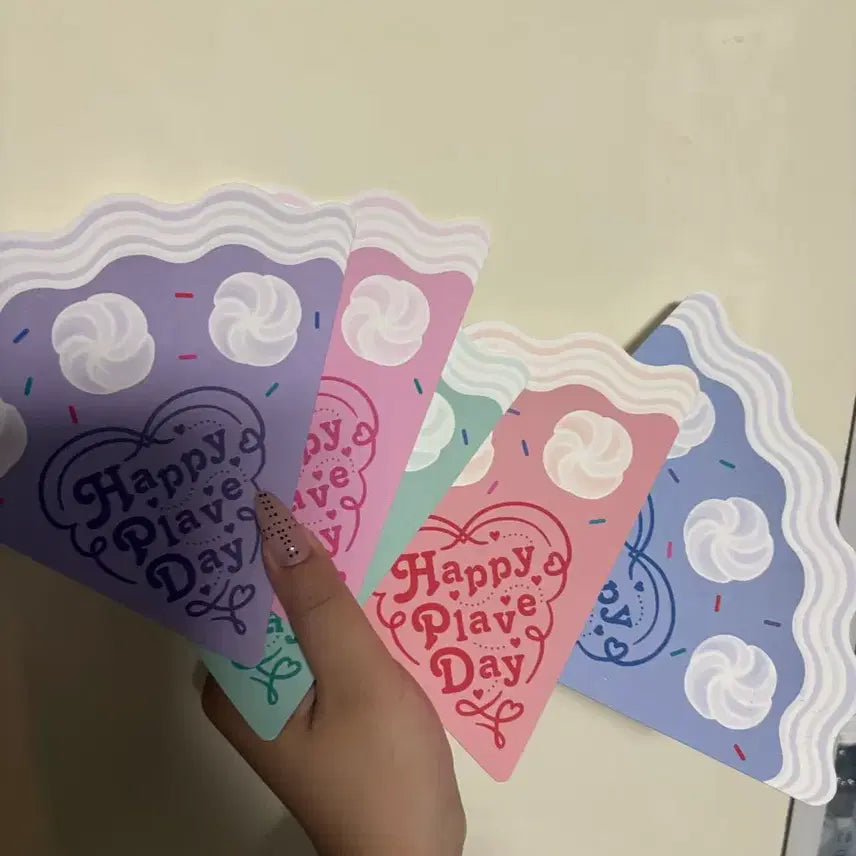 [BUNJANG] PLAVE Birthday Greeting Card Set / 플레이브 생일 축하 카드 편지지