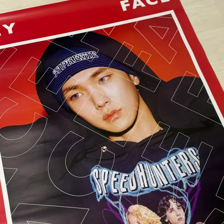 [BUNJANG] SHINee Key Kim Kibum FACE Poster Set (2 Types) / 샤이니 키 김기범 페이스 FACE 센척안해 포스터 2종 일괄